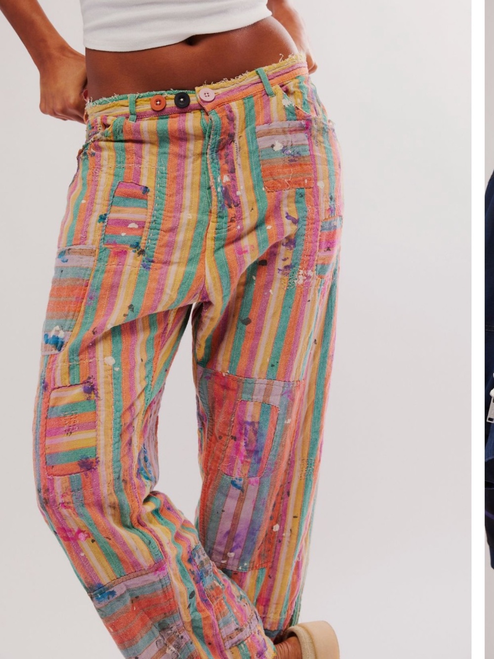 NWT Free People / Magnolia Pearl Juicy Pants, OS